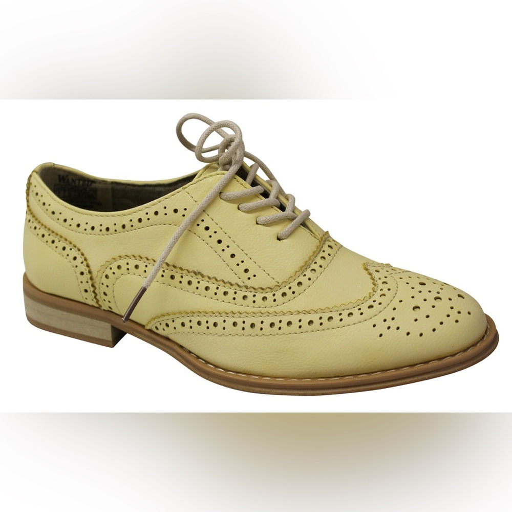 Wanted Shoes Women's Babe Oxford - Yellow